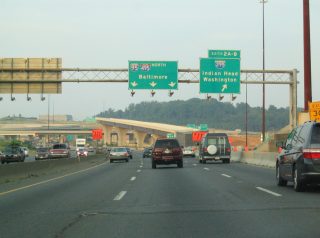 I-95/495 north at I-295 - 2005
