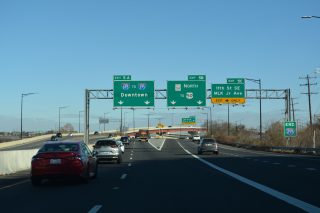 I-295 north at I-695/DC 295 - Washington