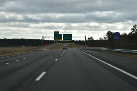South end shield for Interstate 295