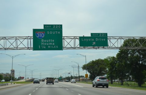 I-310 west at I-10 - Kenner, LA