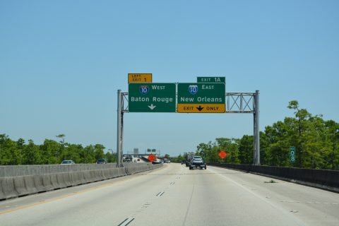 I-310 north at I-10 - St. Charles Parish, LA