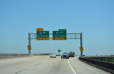 I-310 north at I-10 - St. Charles Parish, LA