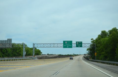 I-310/LA 3127 south at US 90 - Boutte, LA