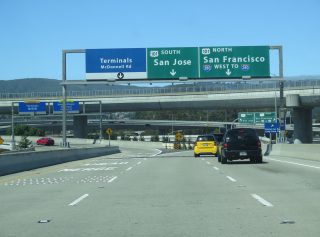 SFO Access Road at US 101/I-380