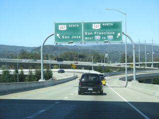 SFO Access Road at US 101/I-380