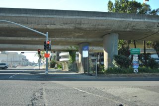 Airport Blvd south at I-380