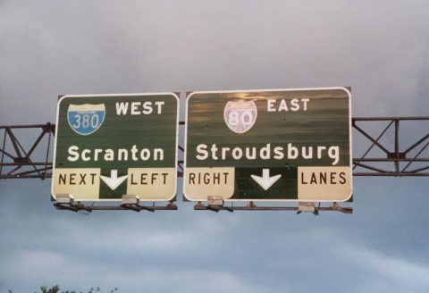 I-80 east at I-380 - 2000