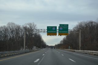 I-80 west at I-380 - Pocono Twp, PA