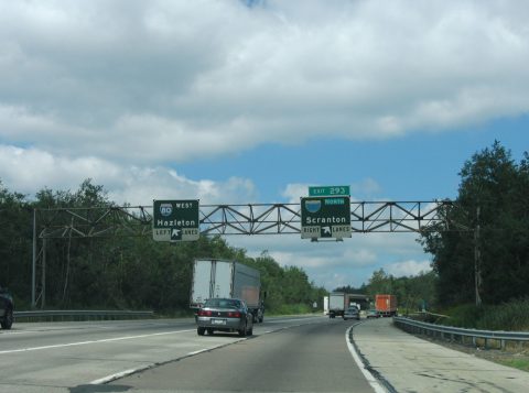 I-80 west at I-380 - 2005