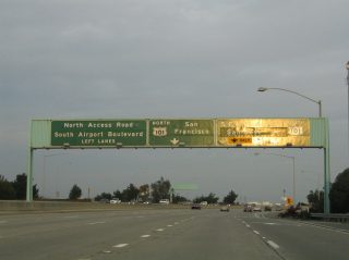 I-380 east at US 101 - 2004