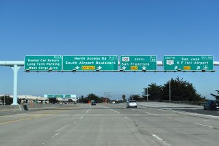 I-380 east at US 101