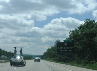 I-380 south at I-80 - 2005