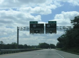 I-380 south at I-80 - 2005