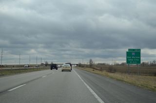 I-380/U.S. 218 south at Forevergreen Rd, two miles from I-80.