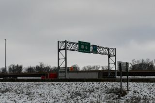 Interstate 380 south end sign