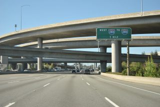 US 101 north at I-380