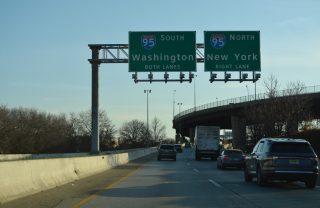 I-395 south at MLK Boulevard (IS 395A) in Baltimore, MD.