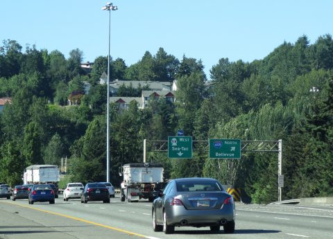 I-5 north at I-405/SR 518 - Tukwila, WA