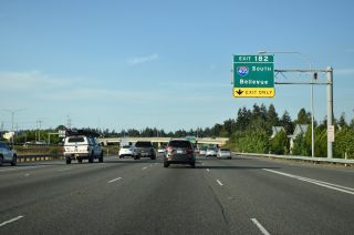 I-5 continues north from SR 524 in Lynwood, WA to I-405/SR 525