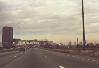 I-464 north at I-264 east to Downtown Norfolk, VA in 2000