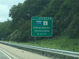 I-74 east at I-474/IL 6 - Peoria, IL