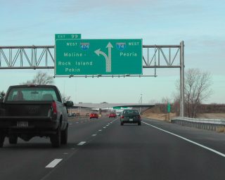 I-74 west at I-474 - 2002