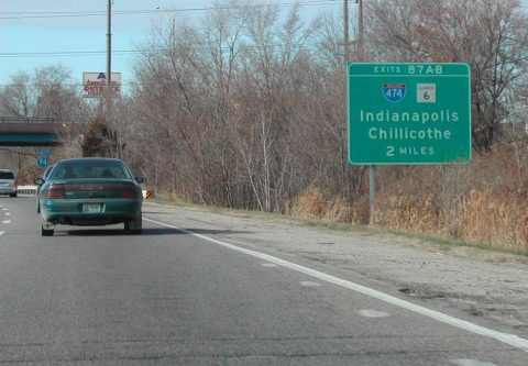 I-74 west at I-474/IL 6 - 2002