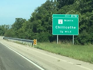 I-74 west at I-474/IL 6 - Peoria