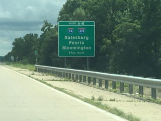 IL 6 south at I-74/474 - Peoria