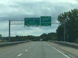 IL 6 south at I-74/474 - Peoria