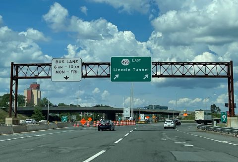 I-95 north at Route 495 - Secaucus, NJ
