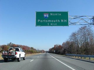 I-495 north at Route 110/I-95 - 2001