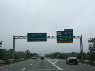 I-495 north at Route 110/I-95 - 2007