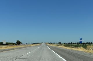 I-505 north at the wye interchange with I-5