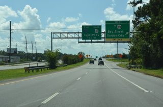 I-516/SR 21 south at SR 26CO - Garden City, GA