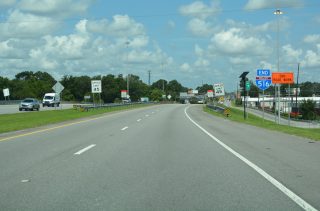I-516 west at SR 25 - Garden City, GA