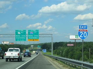 I-20 east at I-520/SR 232 - 2004