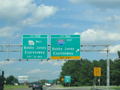 I-20 east at I-520/SR 232 - 2004