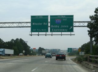 I-20 west at I-520/SR 232 - 2007