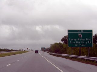 I-520 temporary end at SR 28 - 2003