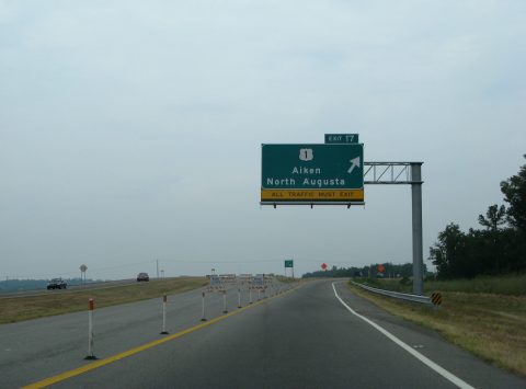 I-520 east at US 1/78/278 - 2007