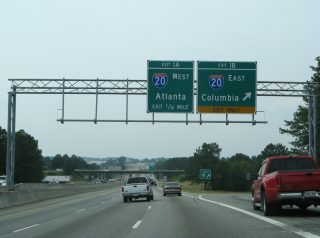 I-520 west at I-20 - 2007