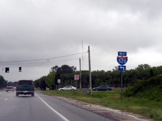 Laney-Walker Blvd west at I-520 - 2003