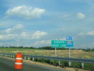 US 1/78/278 east at I-520 - North Augusta, SC