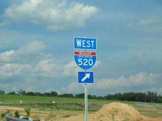 US 1/78/278 east at I-520 - North Augusta, SC