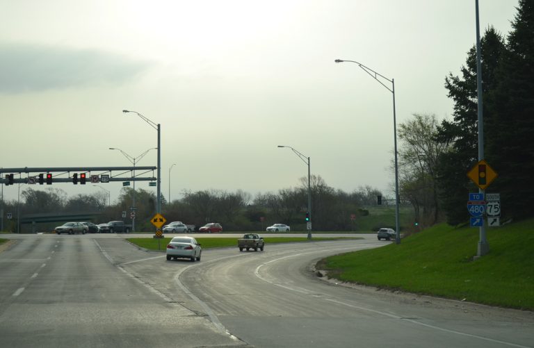 Sorensen Pkwy east at US 75 / Storz Expwy - Omaha, NE