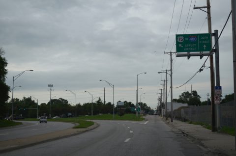 US 75 south at North Fwy - Omaha, NE