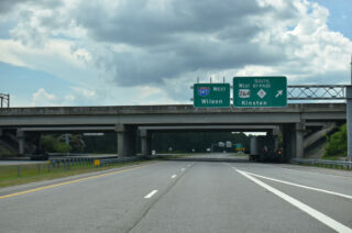 SR 1467 west at US 264 west / NC 11 Bypass south