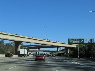 I-210 east at I-605 - 2004