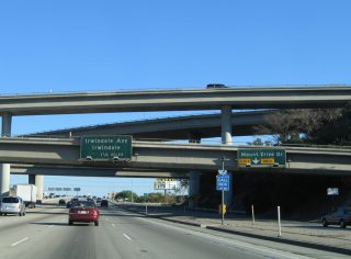 I-210 east at I-605 - 2004
